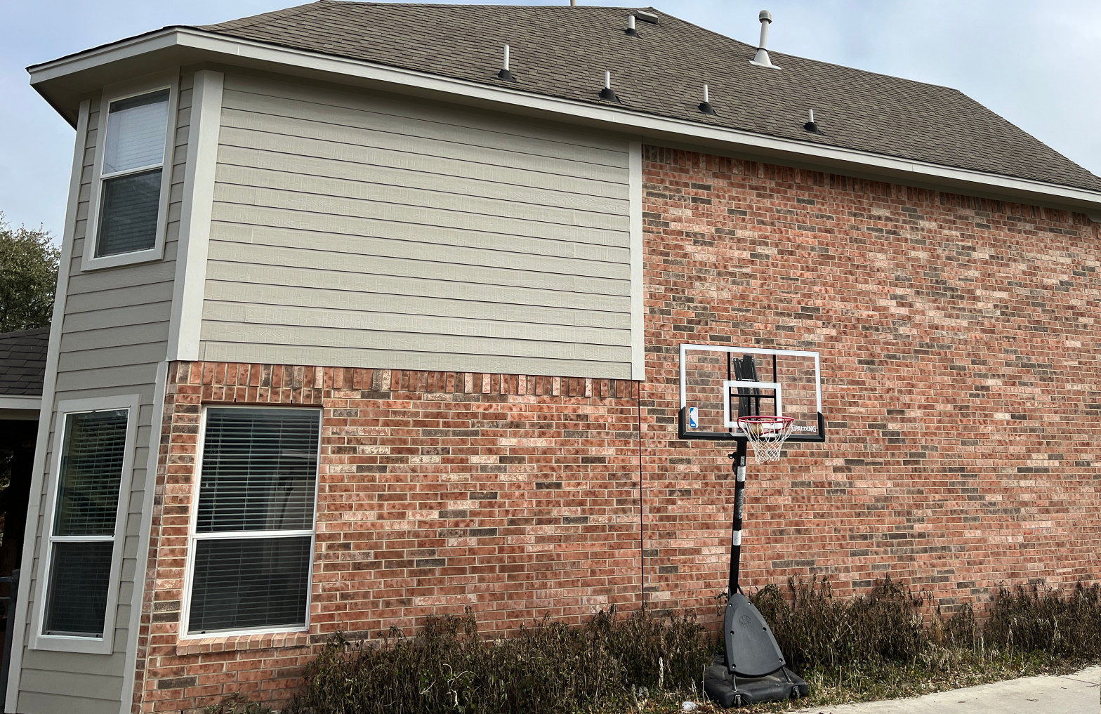 Brick Painting & Light Carpentry in New Braunfels, TX After