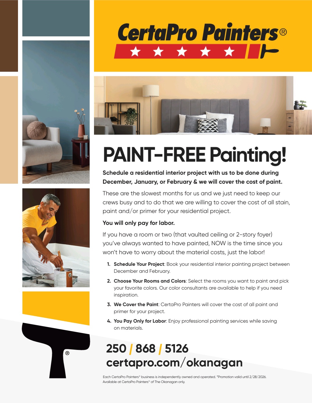paint free painting promotion