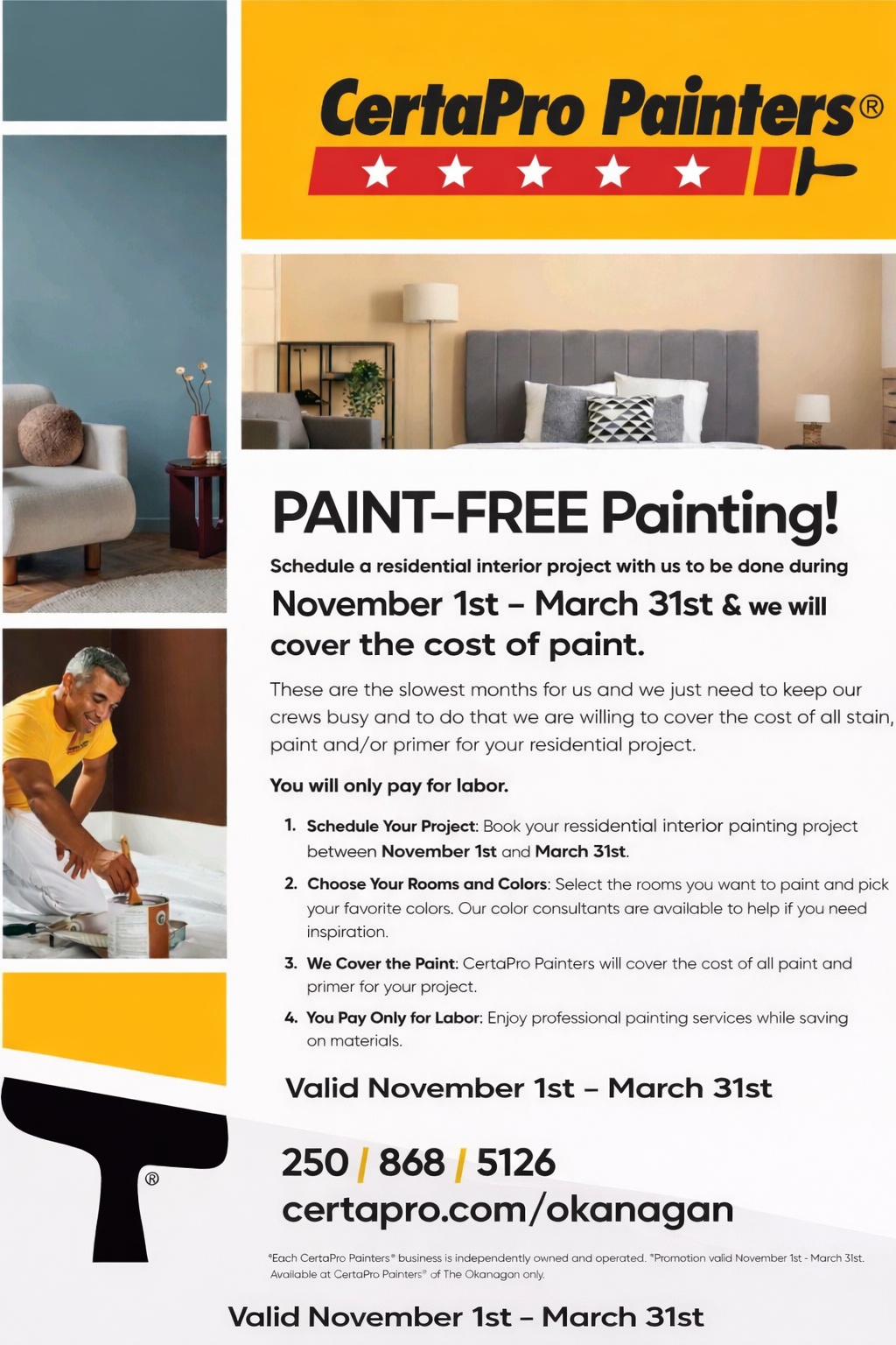paint-free promotion