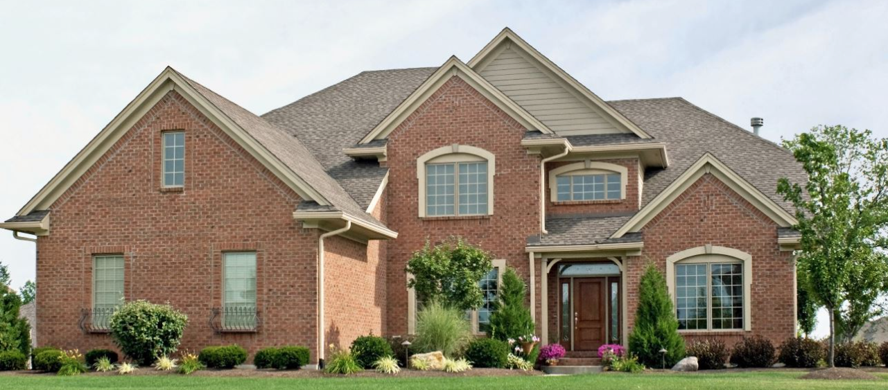 A beautiful Brick house