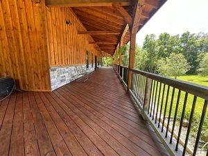 deck staining services