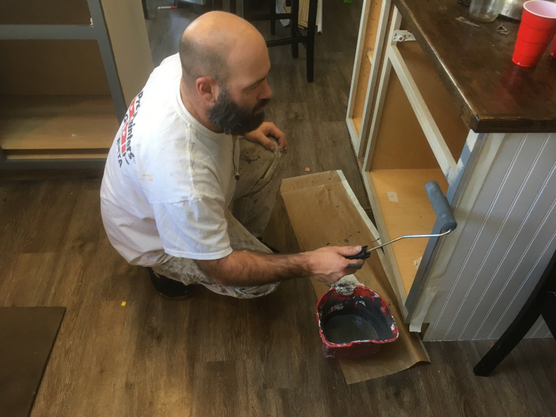 Kitchen Cabinet Painting by CertaPro Painters of Spokane, WA