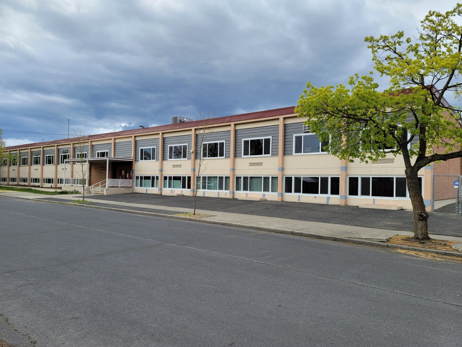 Commercial painting before picture