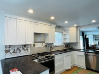 cabinets after paint job