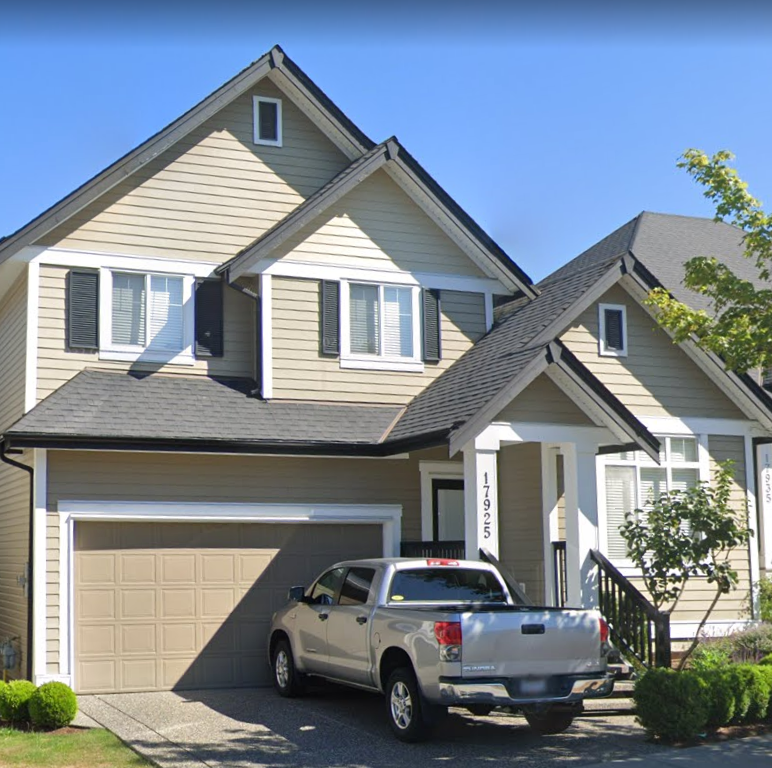 Siding before painting