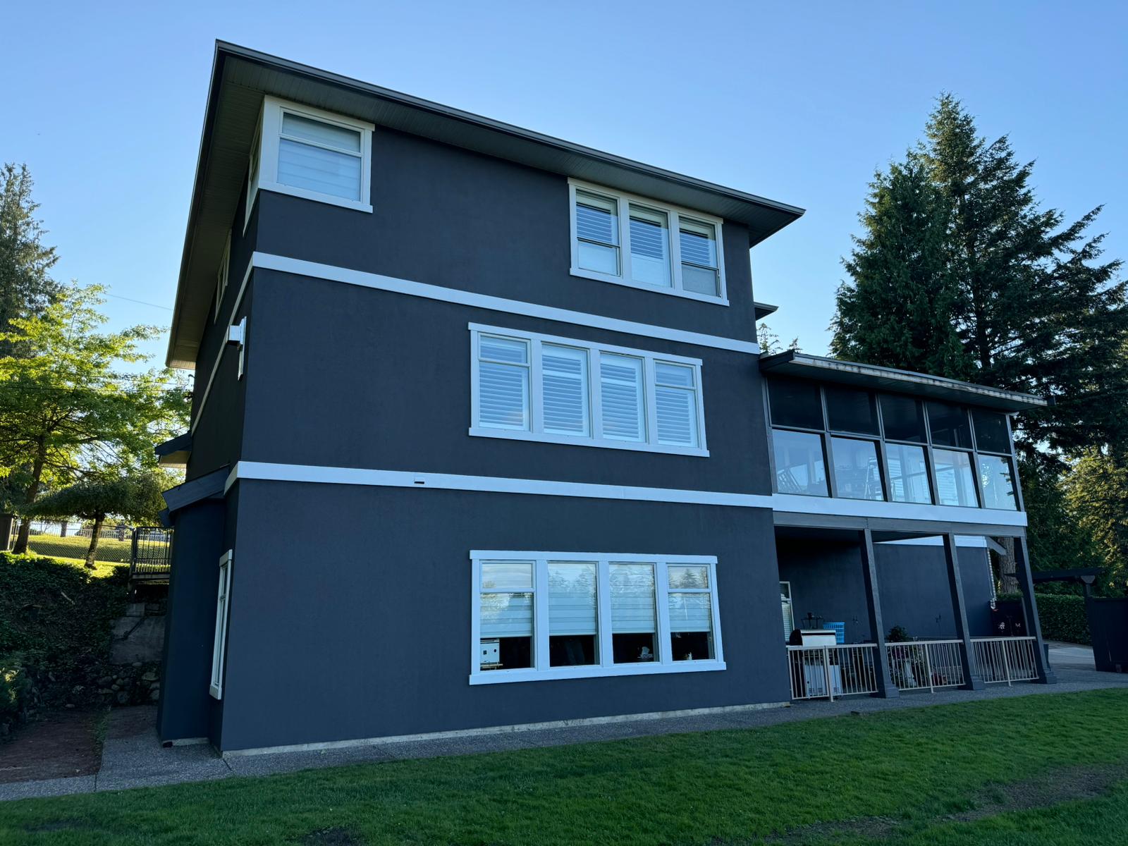 Exterior Painting - Rear (After)