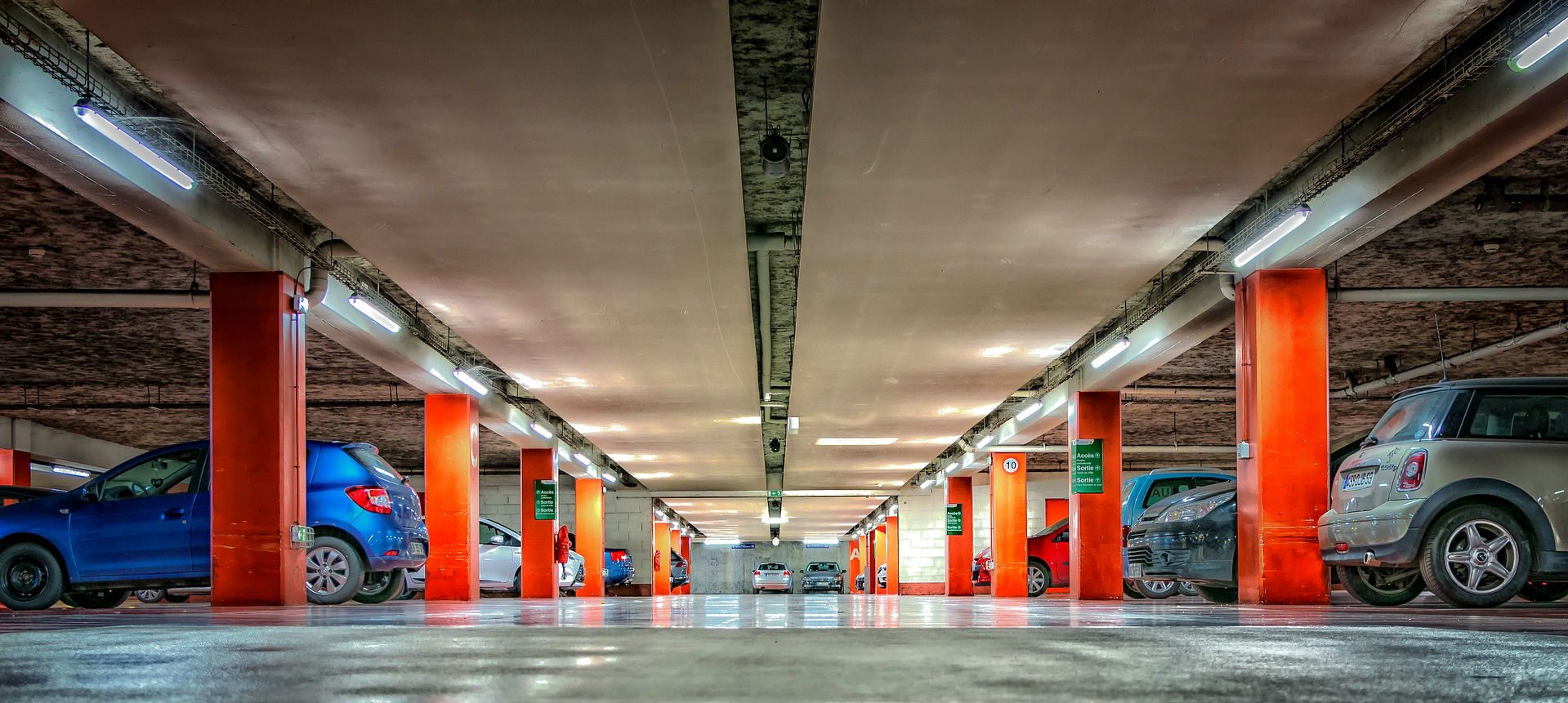 Check out our Parking Garage Painting