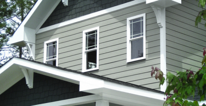 Check out our Hardie Siding Painting