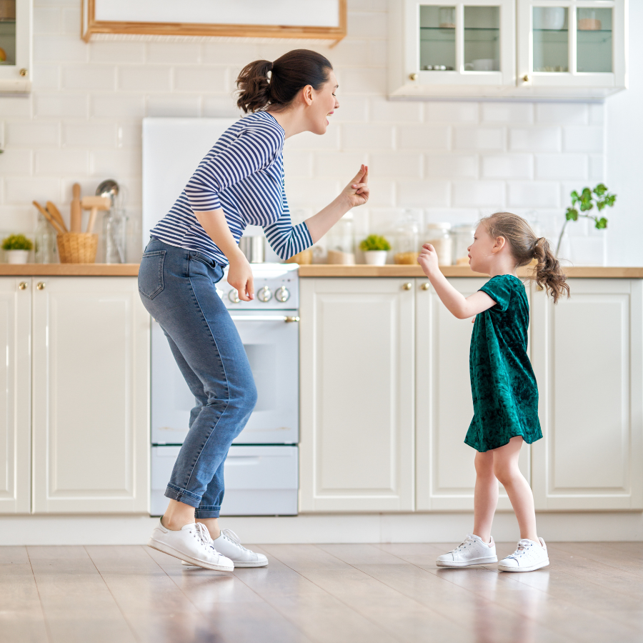 fun kitchen cabinets in St. Petersburg home