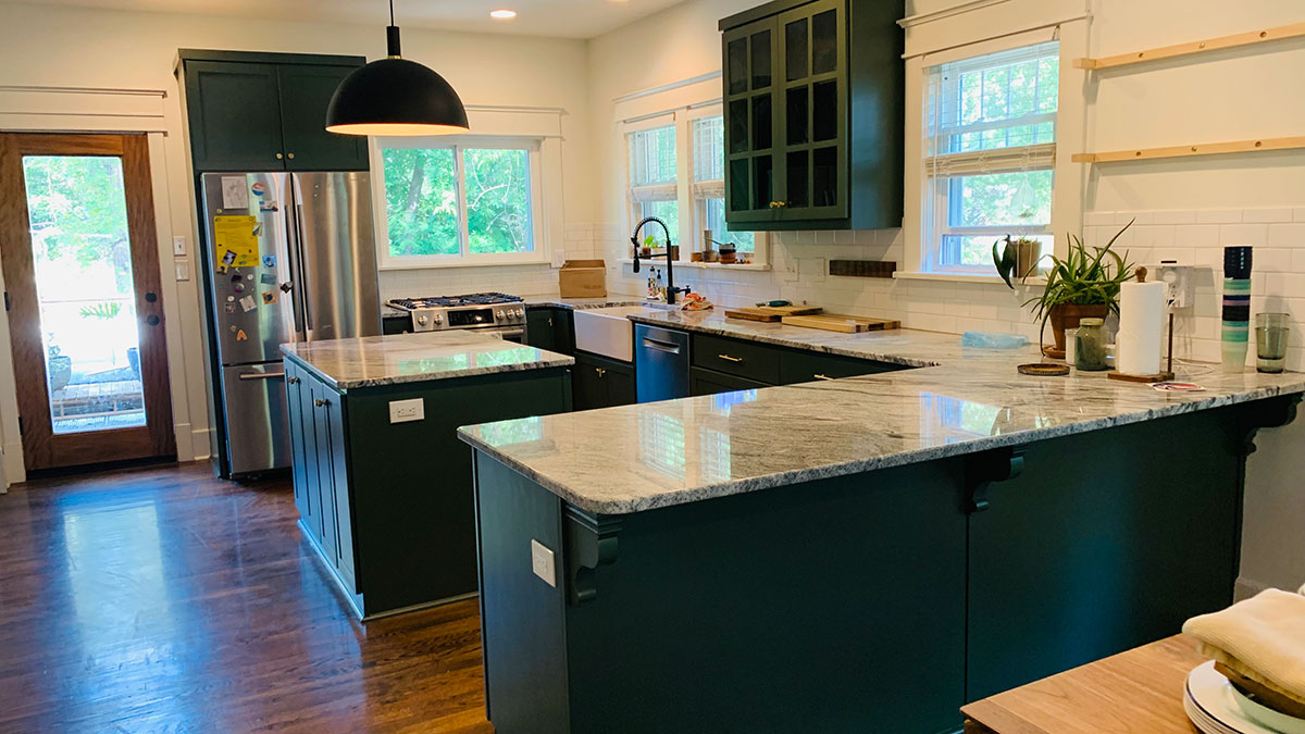 Kitchen Cabinet Refinishing After