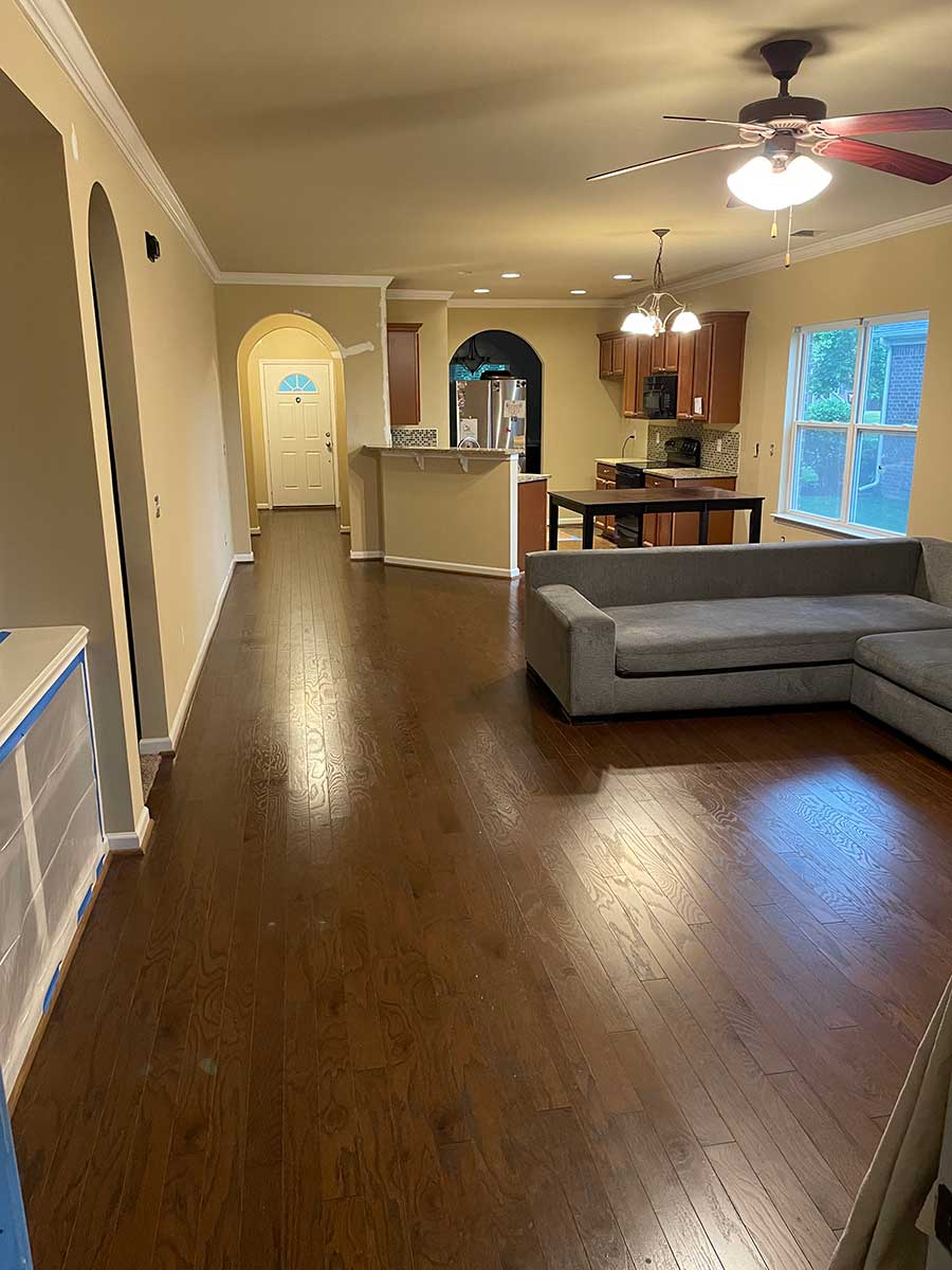 interior painting in hendersonville tn (before)