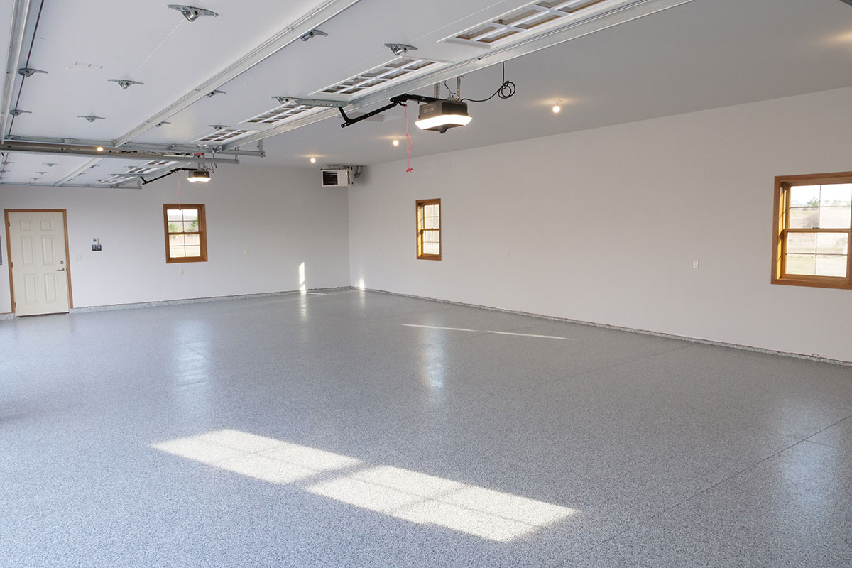 Check out our Concrete Staining and Epoxy Finish