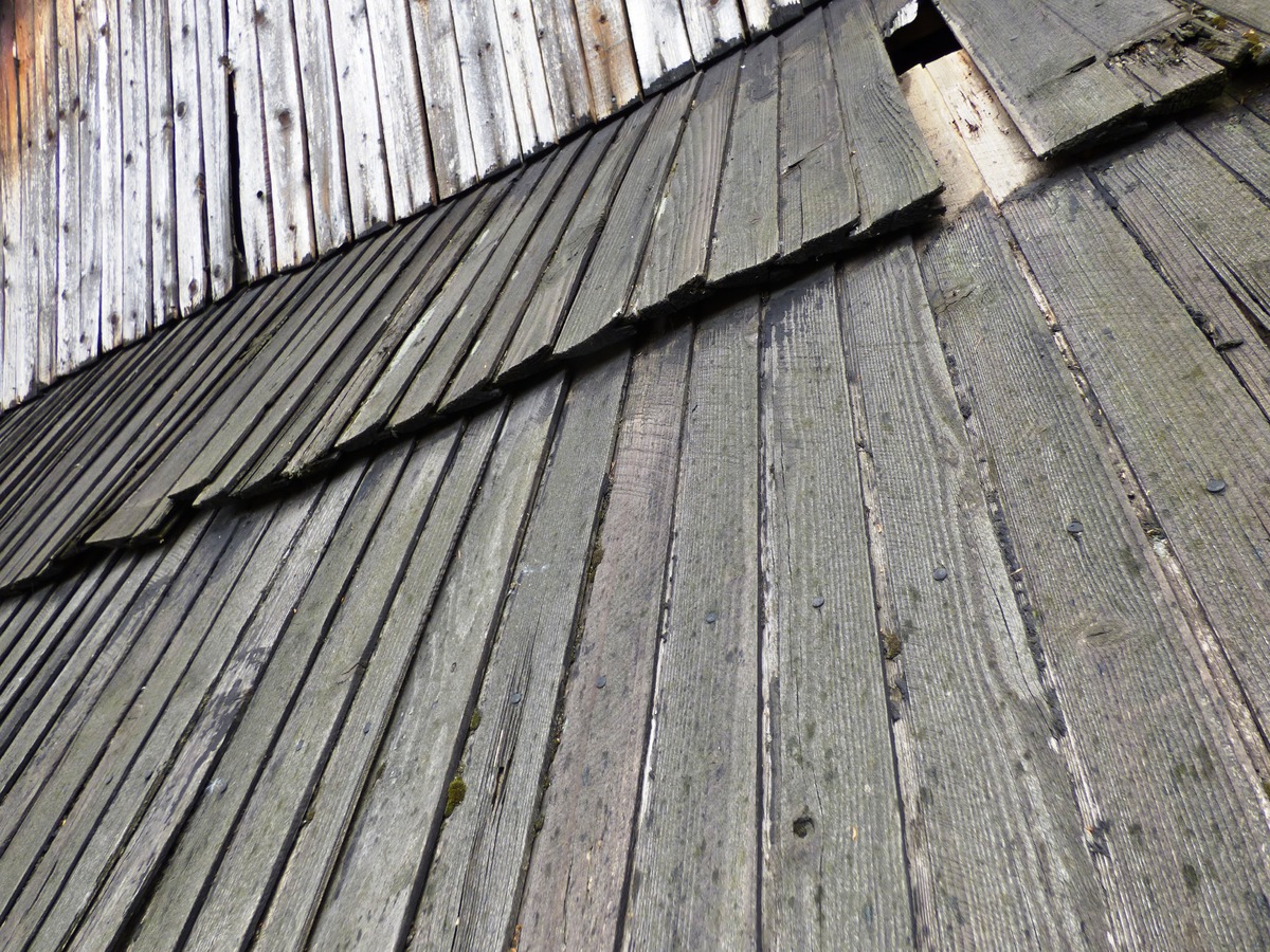 damaged deck