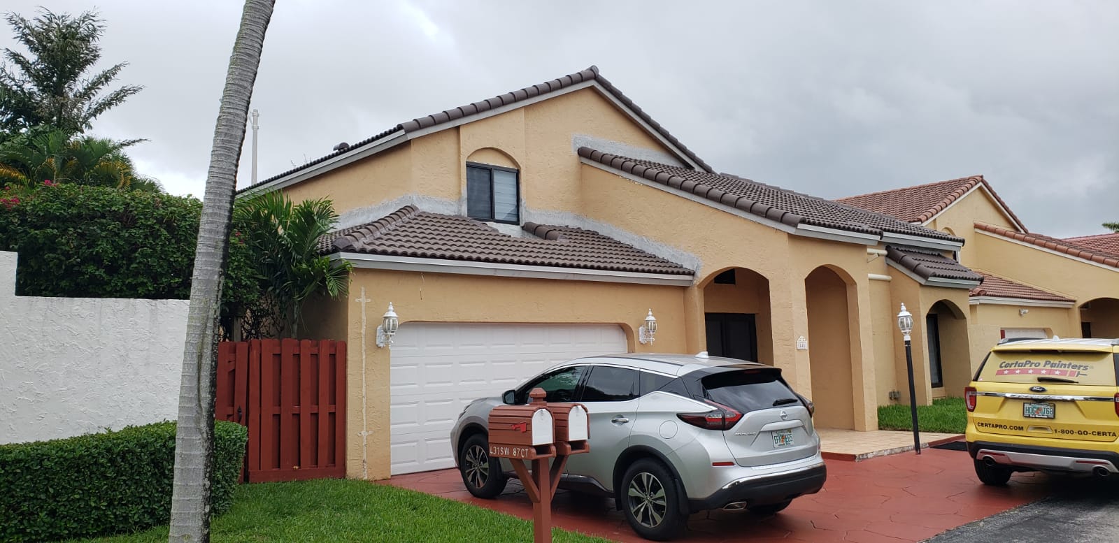 Exterior Doral-North Miami Home Makeover Before