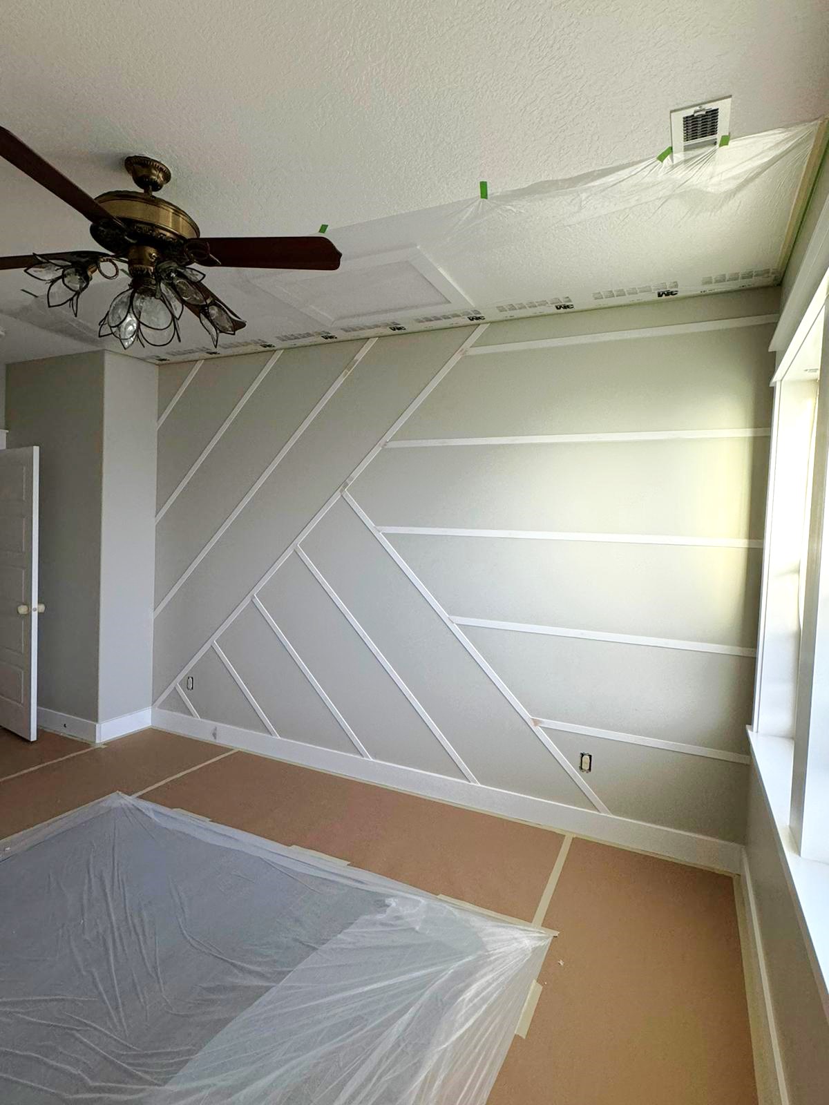 Focal Wall Painting Service Before