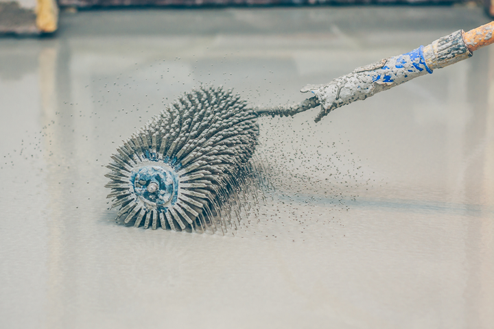 Check out our Concrete Staining and Epoxy Finish