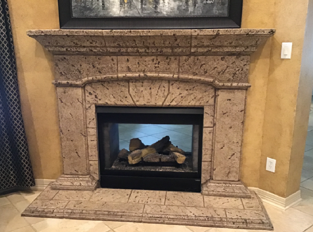 school stairs before painting