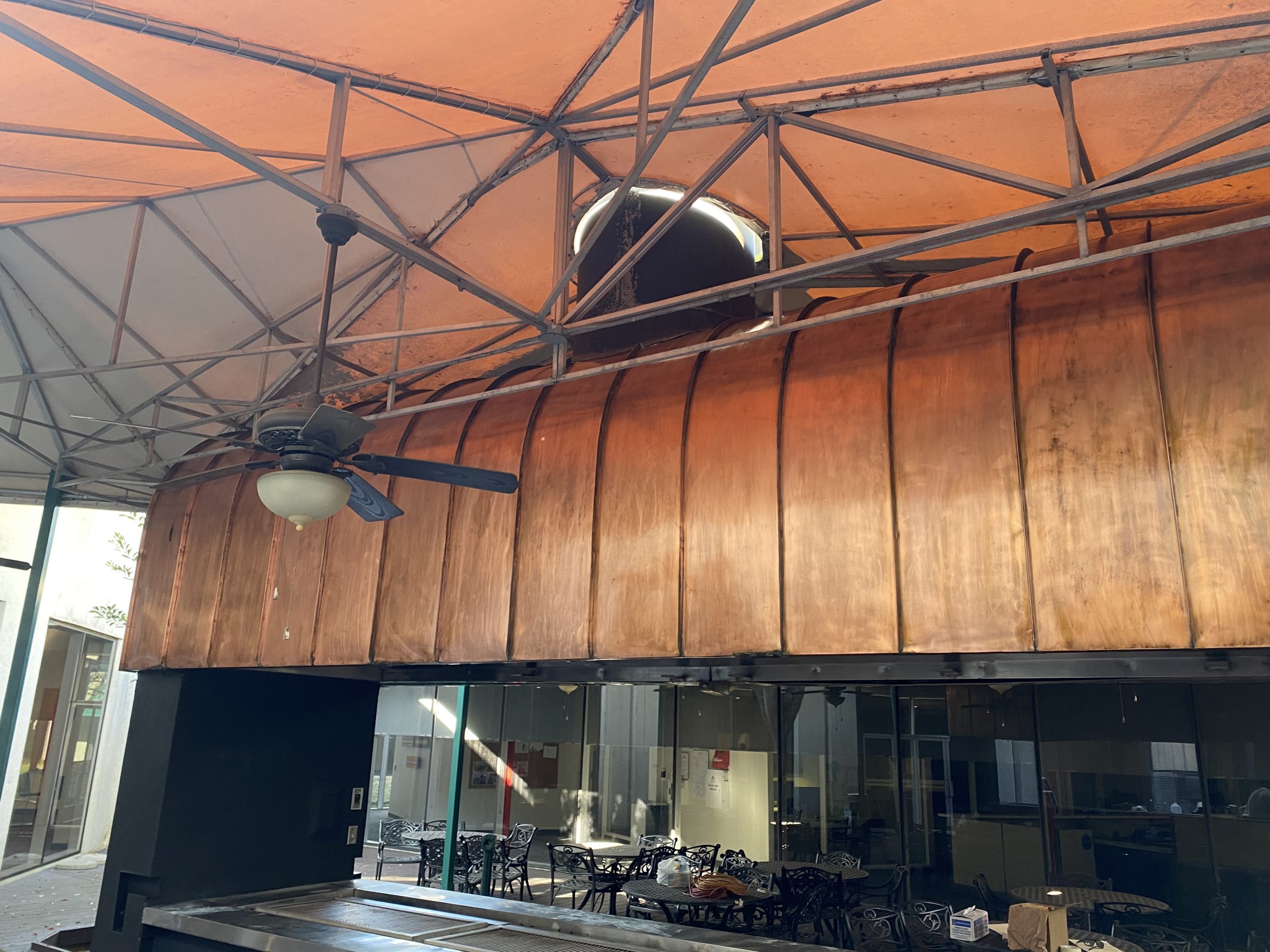 Tarnished Copper After Being Cleaned