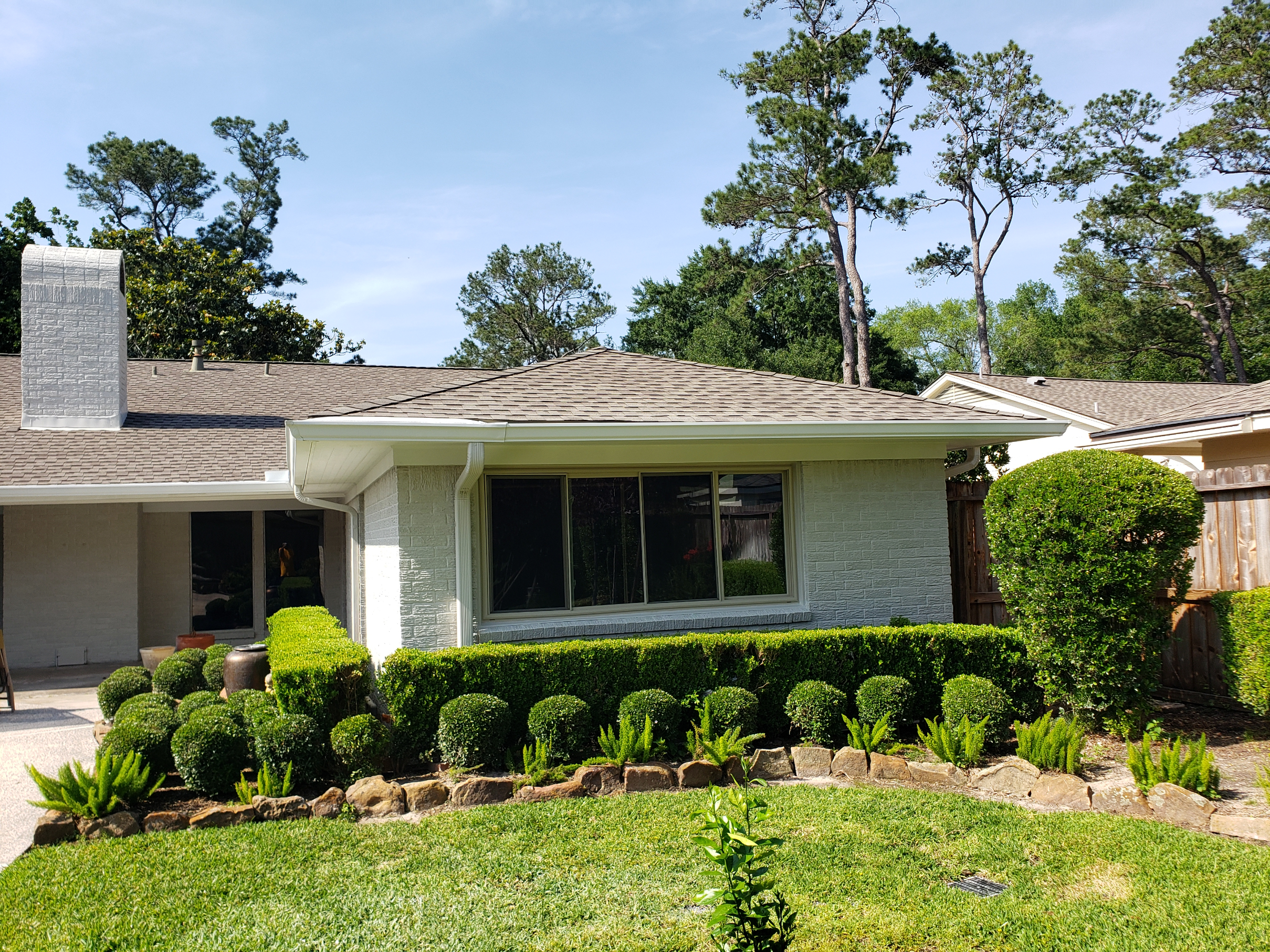 exterior residential project after image