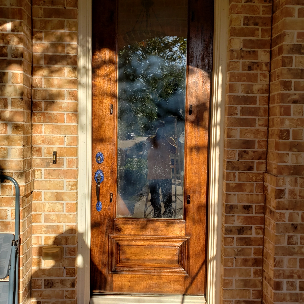 wooden door refinishing