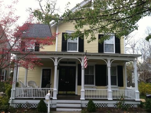yellow home