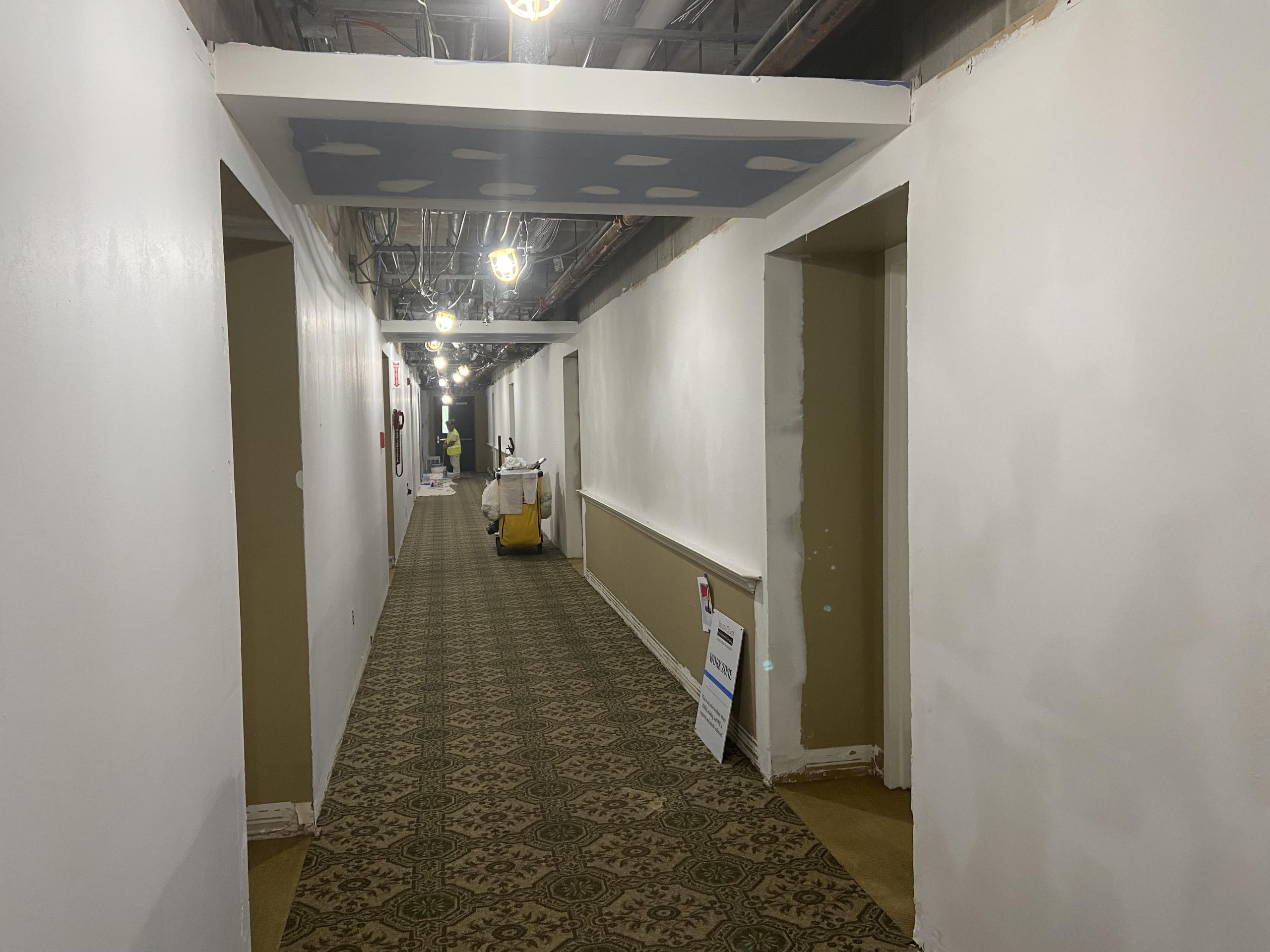 Hallway Painting In Progress