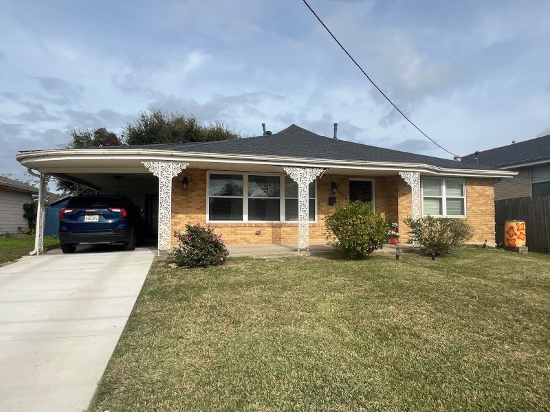 Brick Painting in New Orleans Before