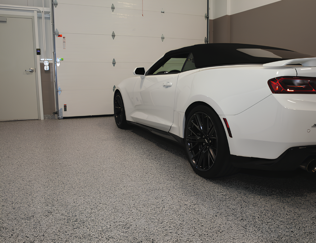 Check out our Concrete Staining and Epoxy Finish