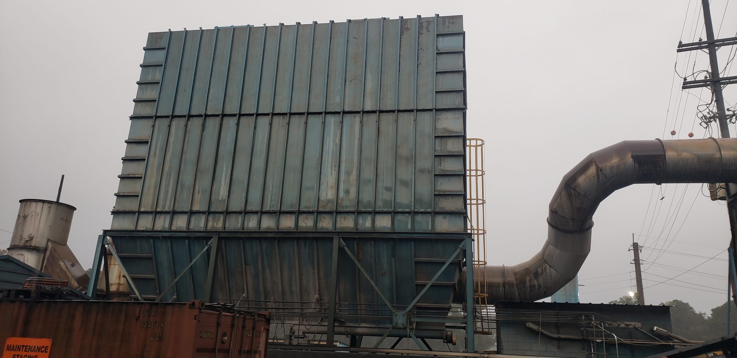 US Steele Before Exterior Painting