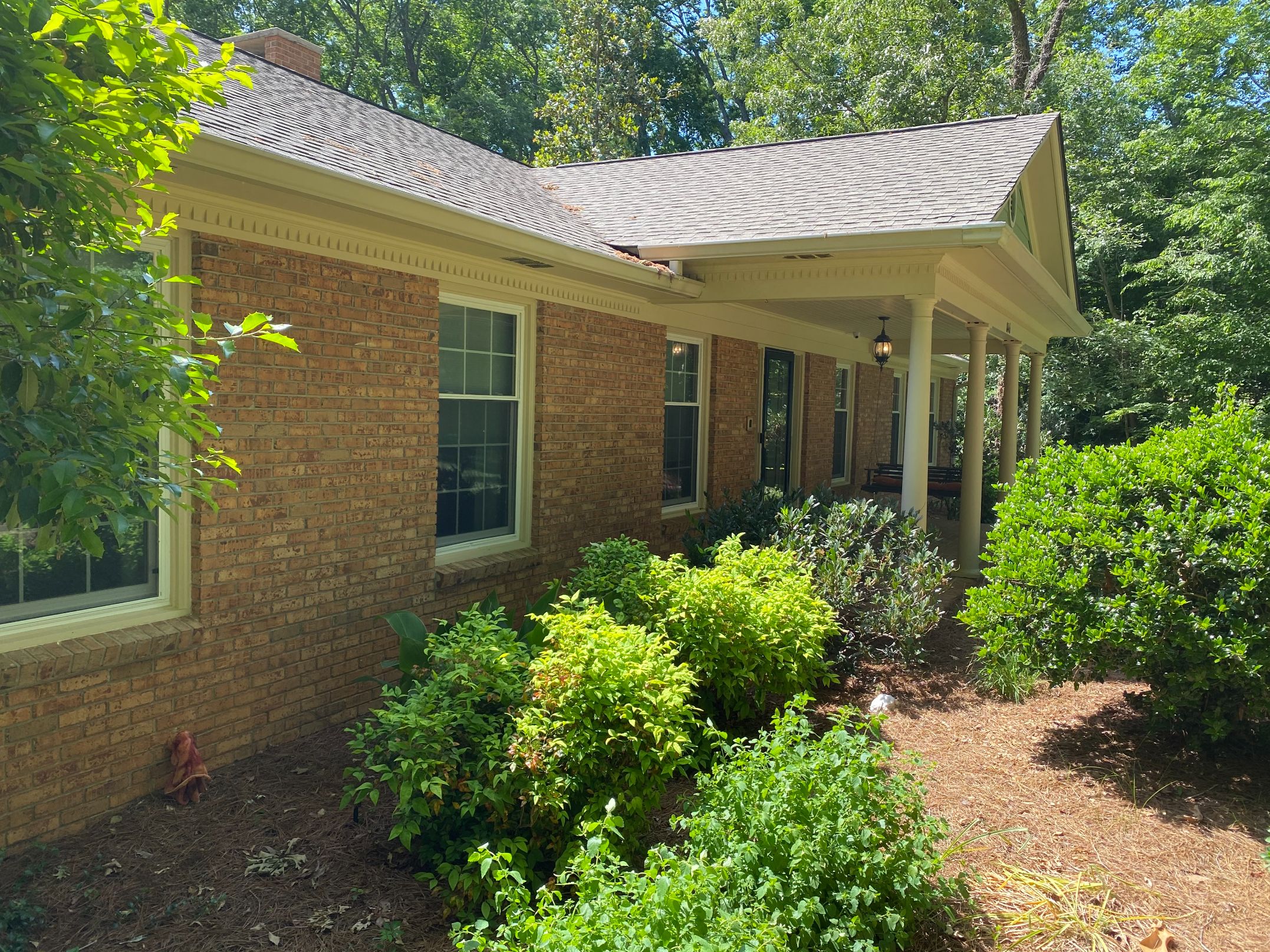 house before painting by certapro fayetteville