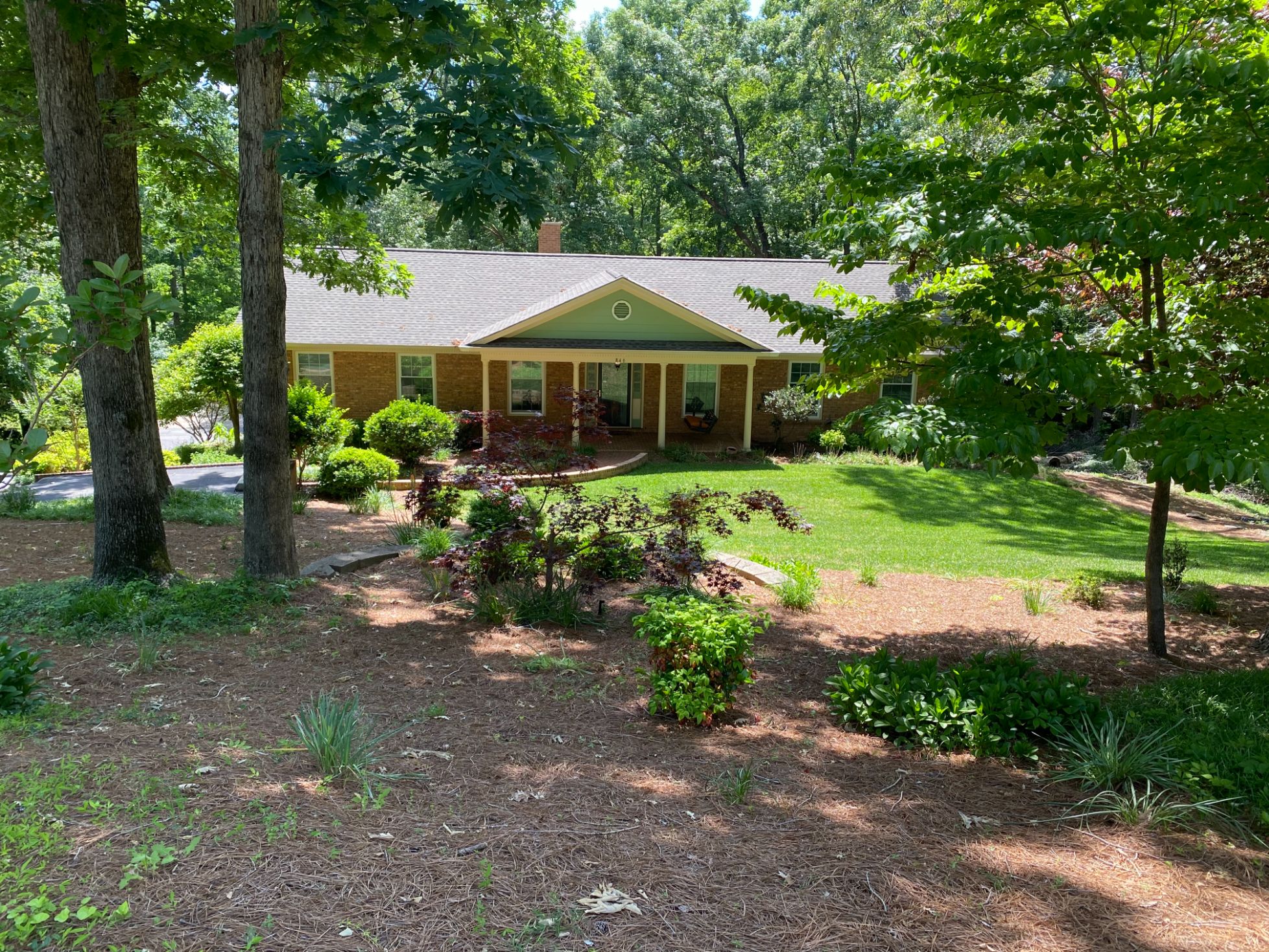 front view - before painting