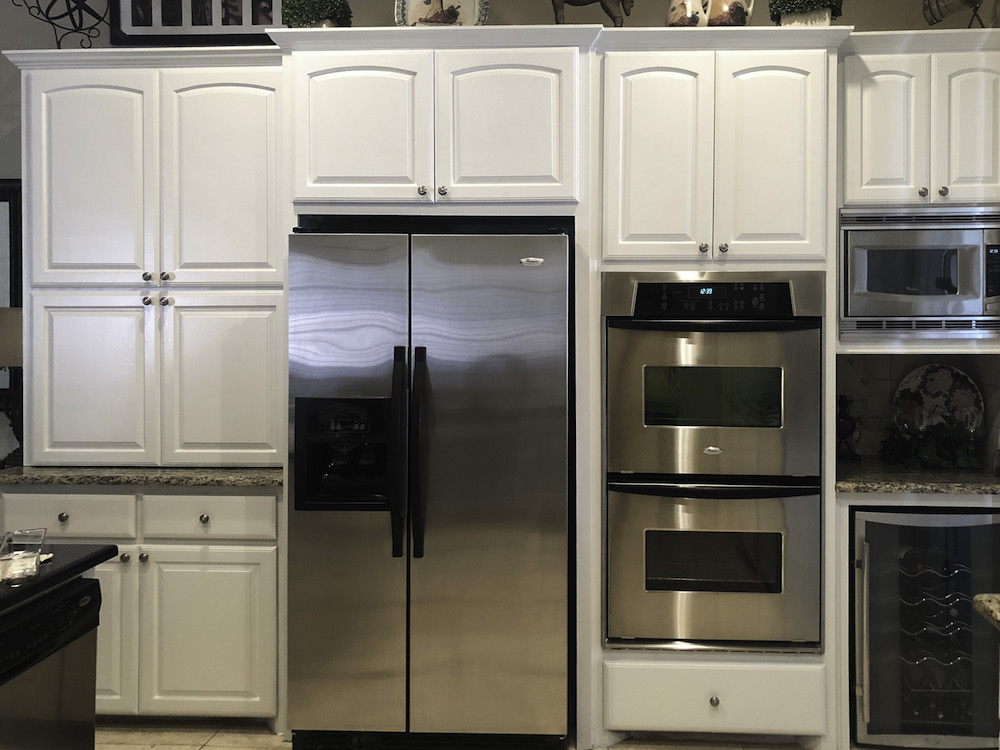 After photo of Cabinet painting by CertaPro Painters in Lubbock, TX