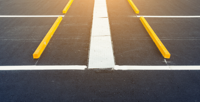 Check out our Parking Lot Striping