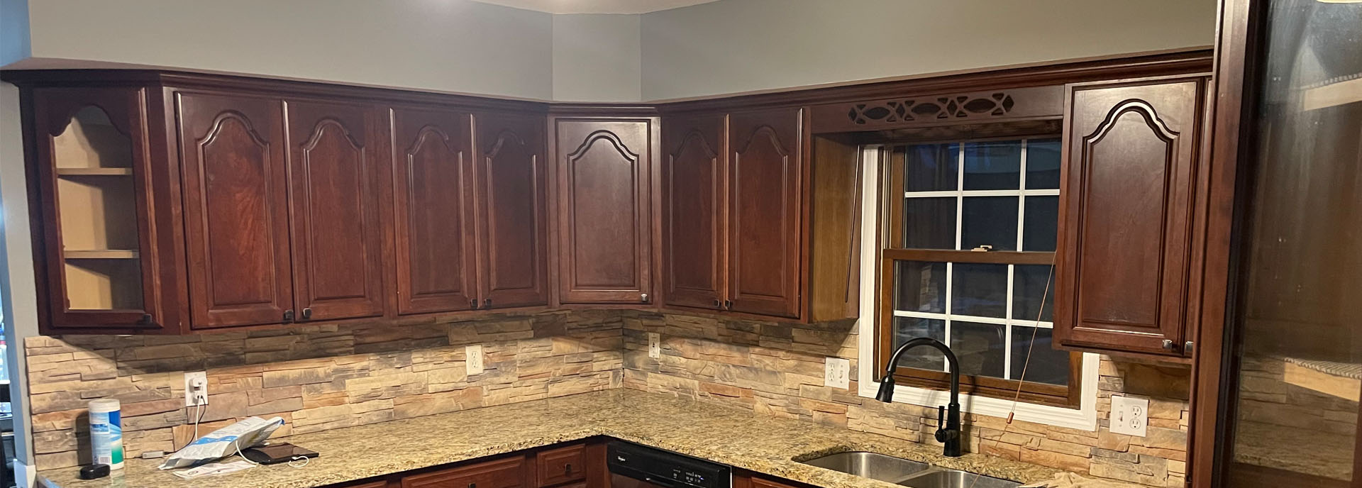 Professional Cabinet Painting Before Bourbonnais, IL