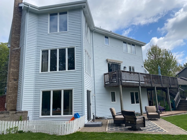 Exterior Painting in Plymouth – Side After