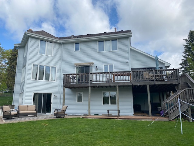 Exterior Painting in Plymouth – Backyard After