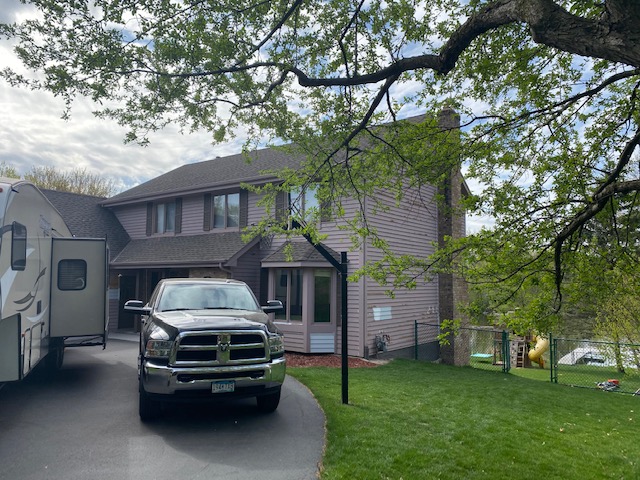 Exterior Painting in Plymouth – Front Before