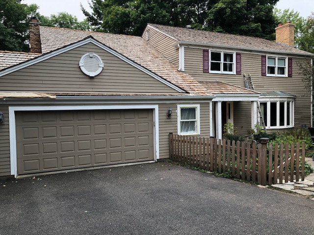 Exterior Painting in Plymouth - Before