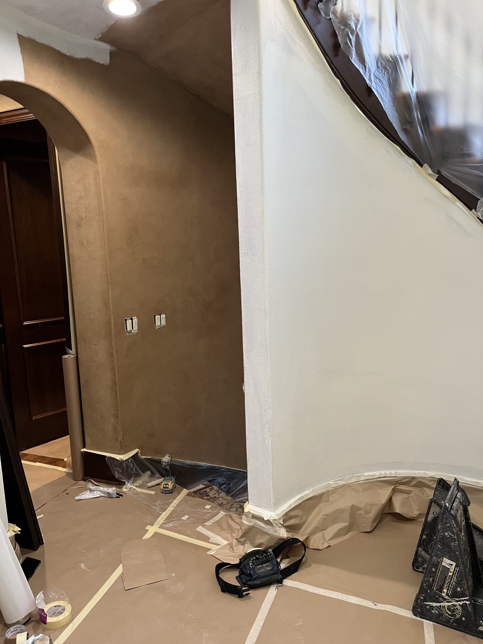 example of the 3 coat technique