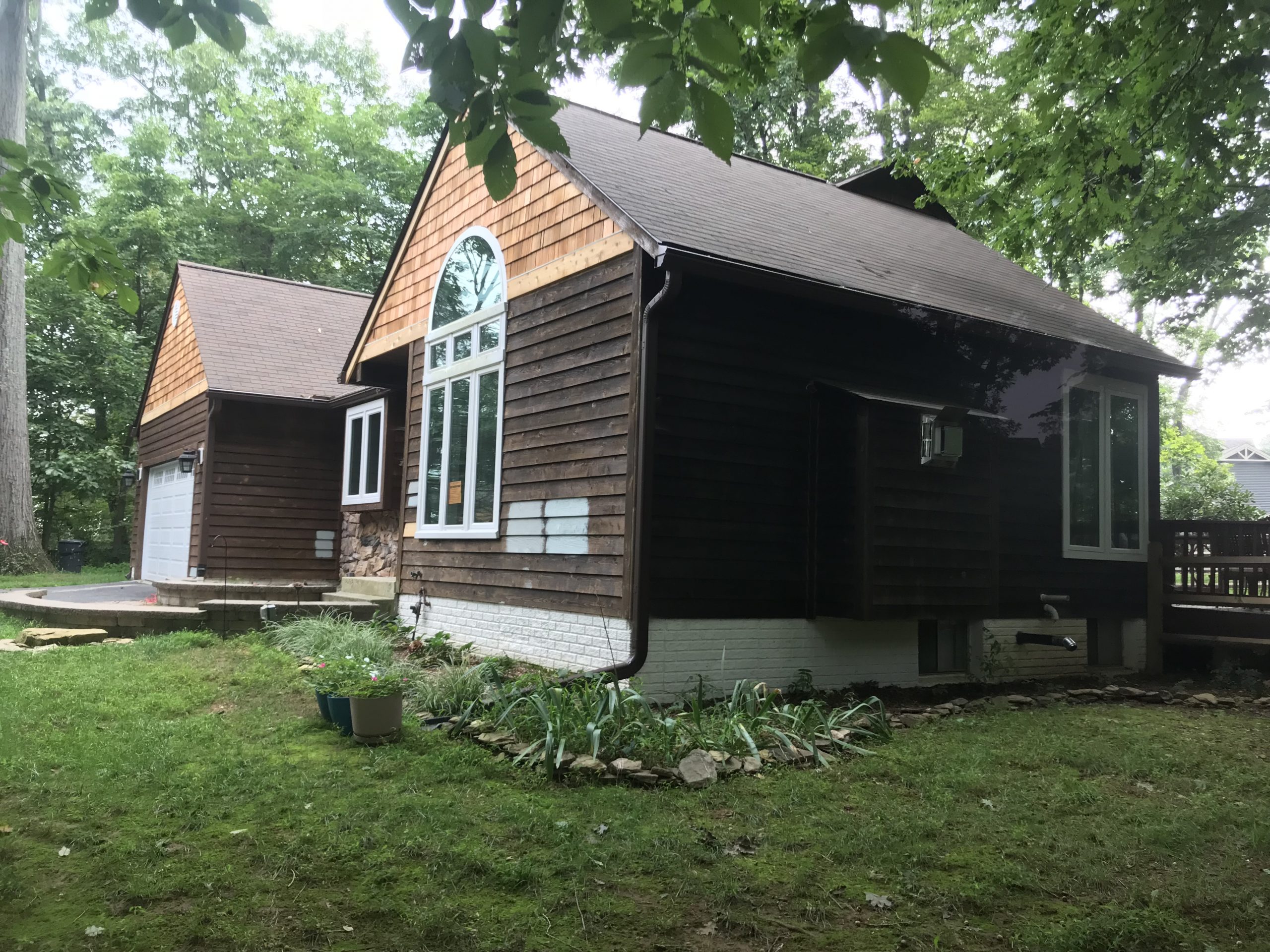 Power Washing & Staining – Lake Linganore Community Before