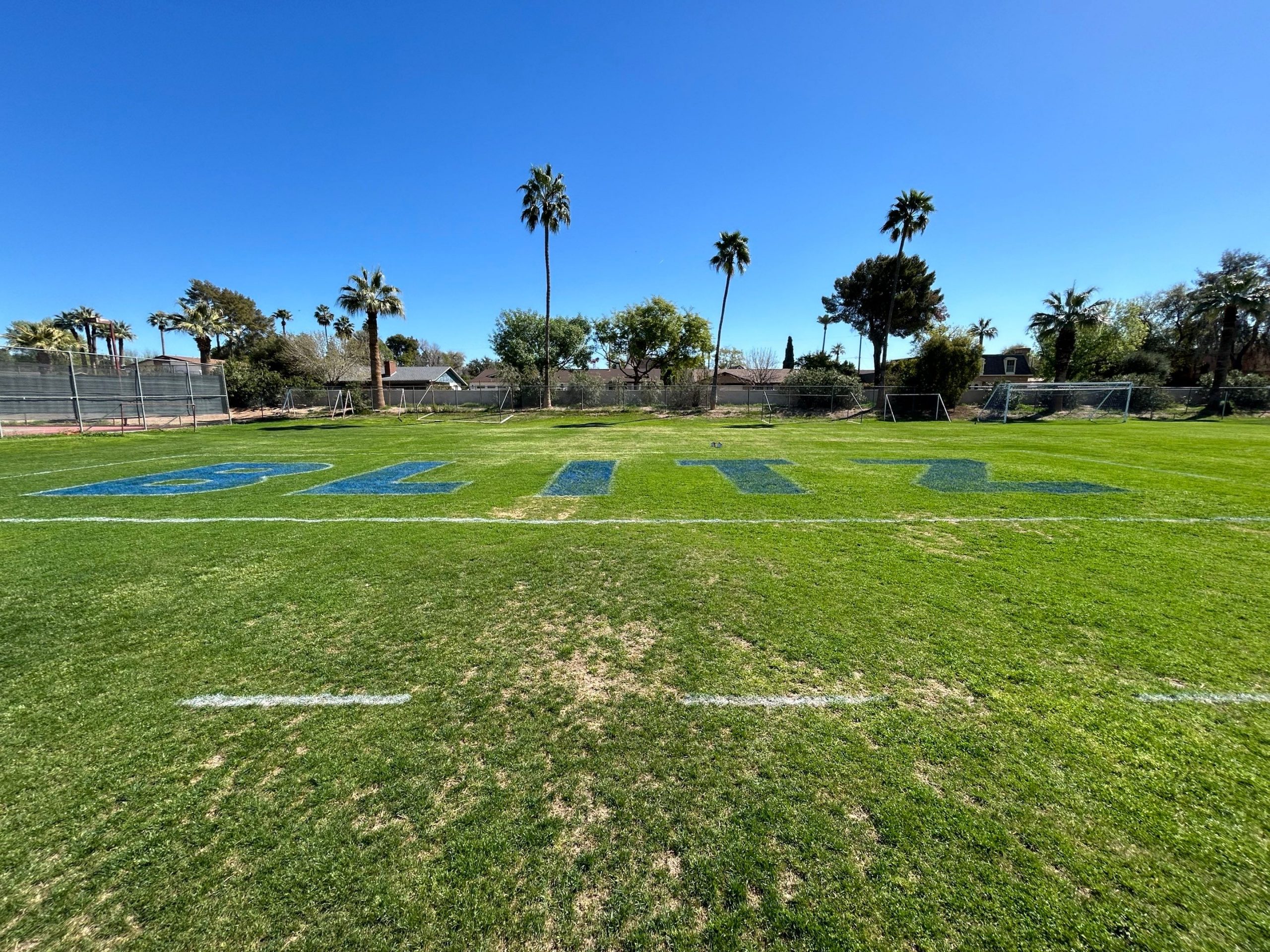 Painting The Flag Football League Field