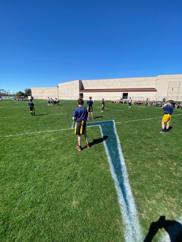 Painting The Flag Football League Field