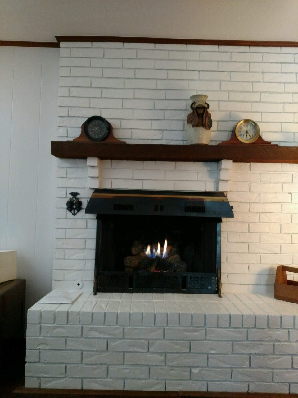 fireplace painting - after