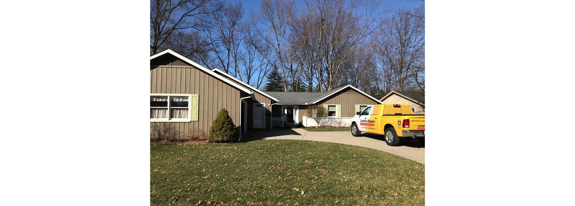 berea oh house painting before and after - before