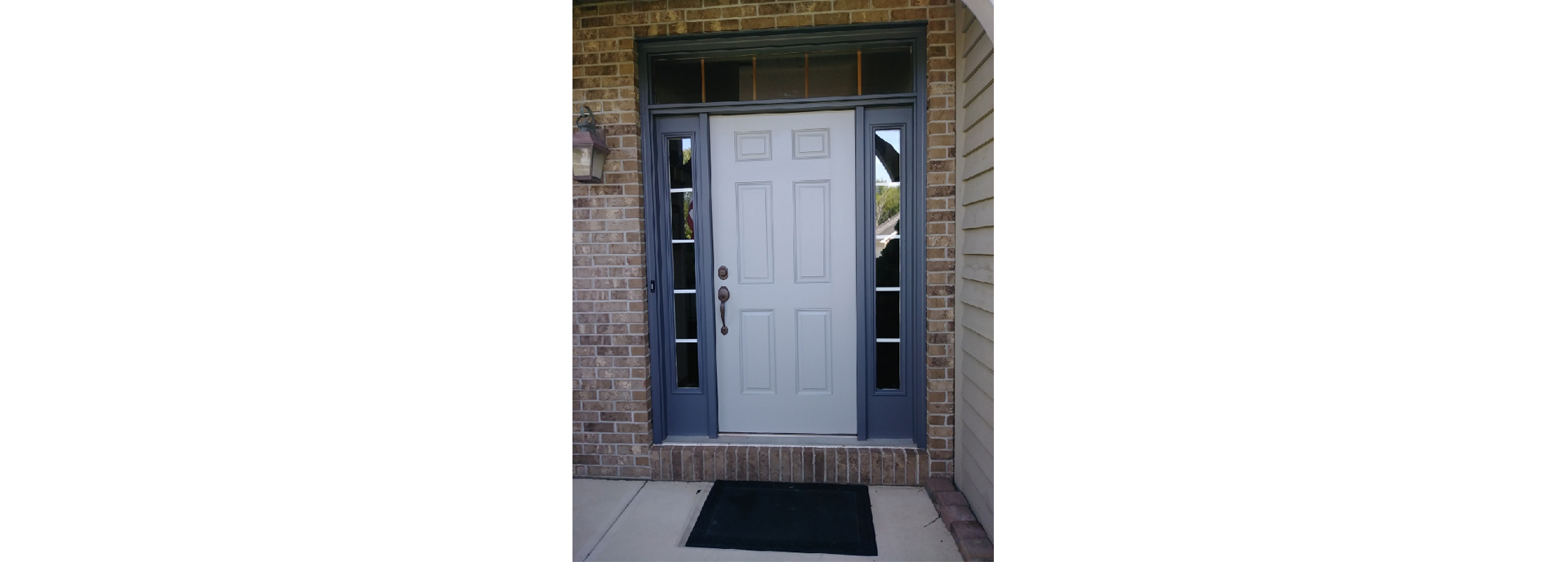 front door painting after broadview heights