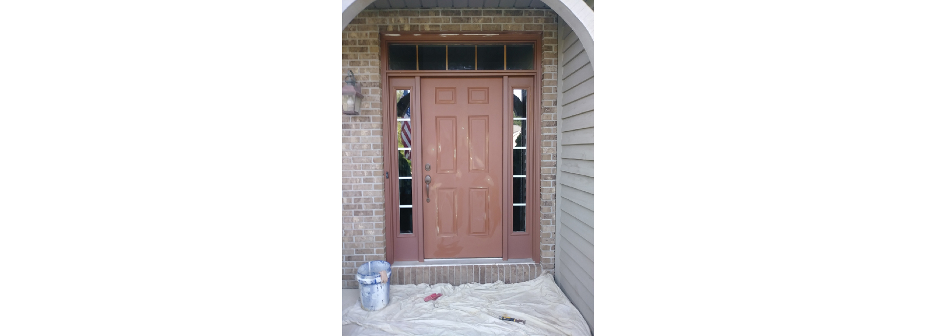 Exterior Door Painting Before