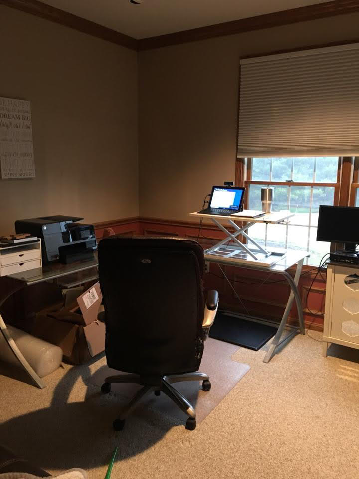 Office Painting - Before