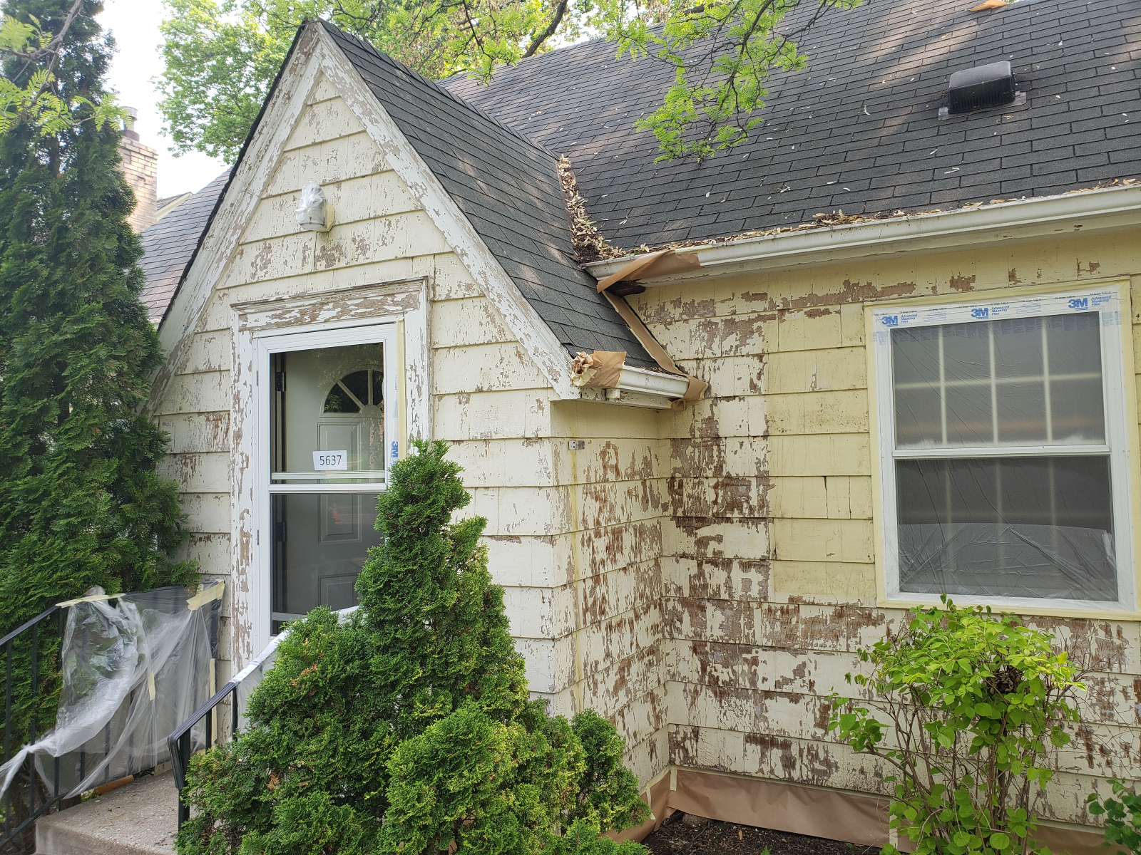 Residential Exterior Home Before/After Before