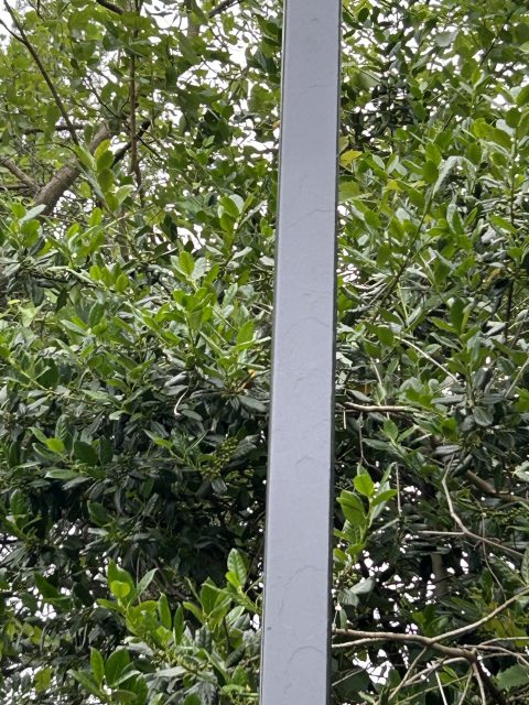 Light Post Painting Before & After After