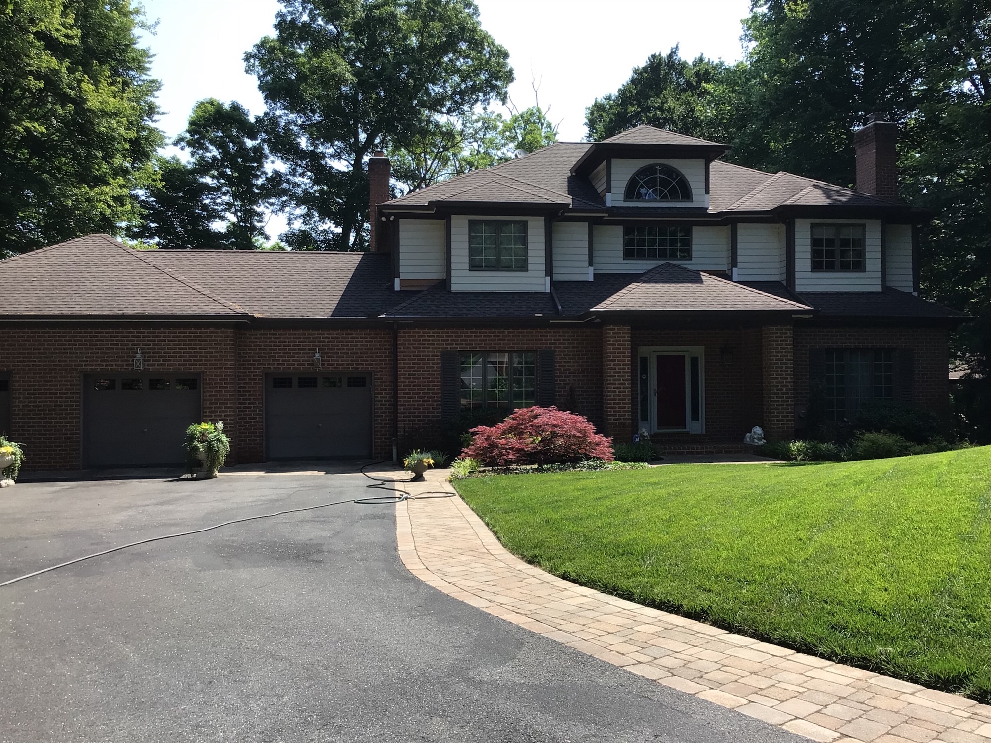 Residential Exterior Painting in Crownsville, MD Before